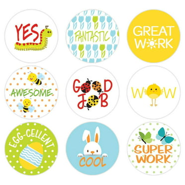 500pcs Reward Stickers Encouragement Sticker Roll for Kids Motivational Stic`XG